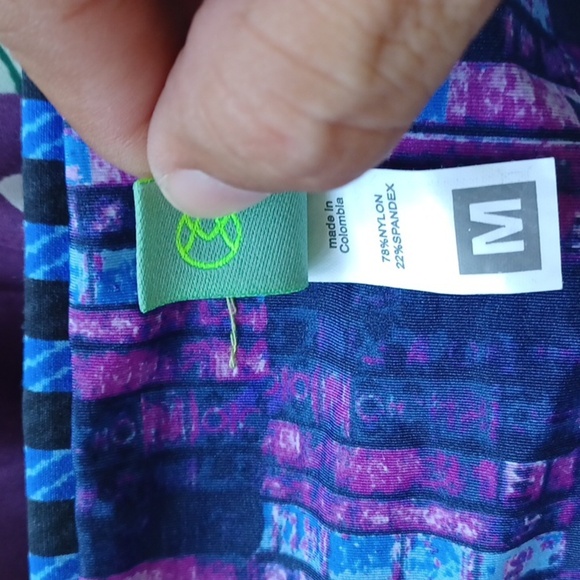 Maaji Tropic Cubism Corset Strapless Bikini Set SZ M, No Conversion Straps - Picture 8 of 9